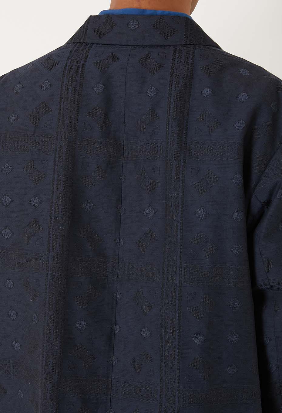 ミズヒキジャカード ダブルフロントジャケット - DARK NAVY
