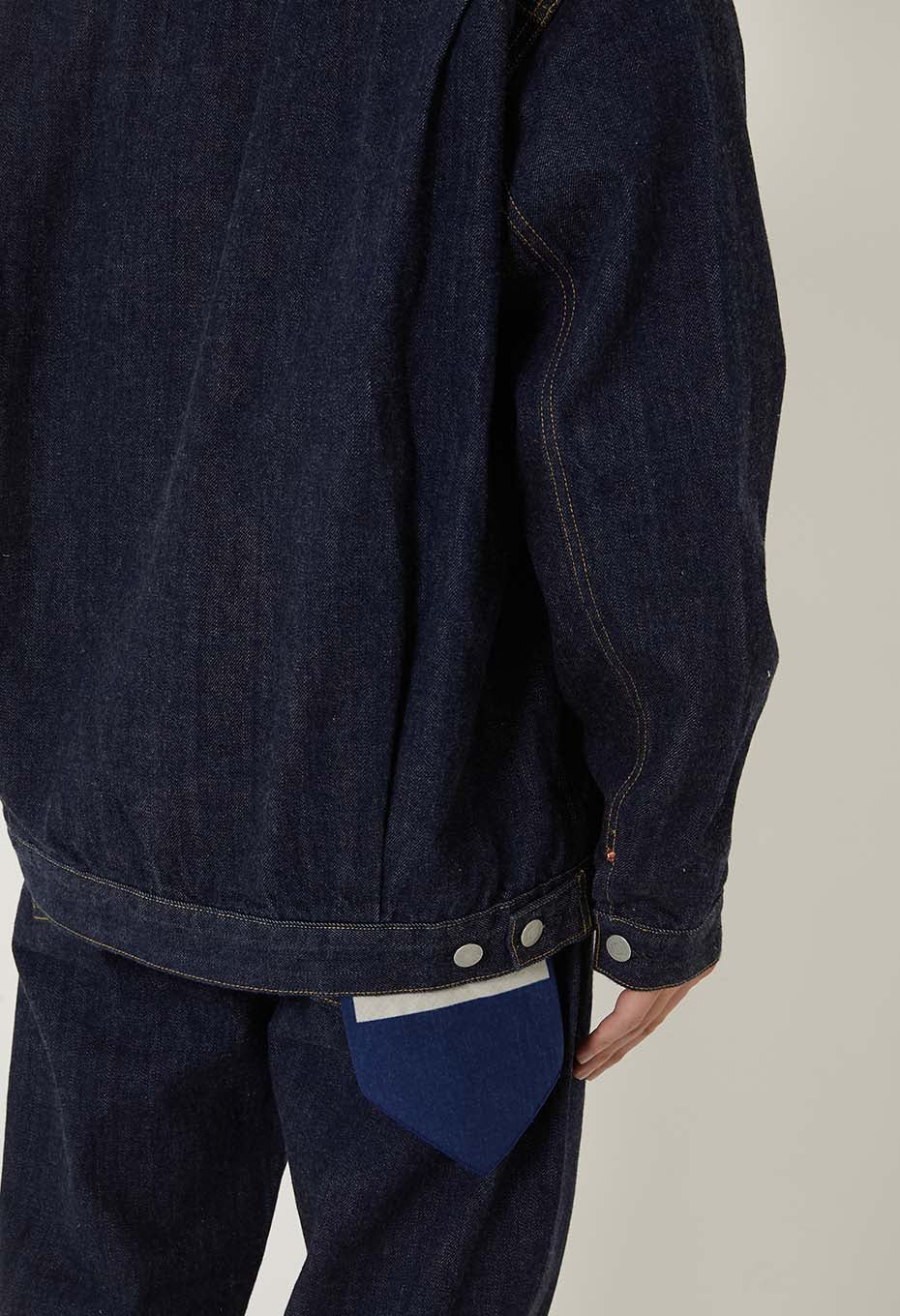 MODスーピマセルビッチデニム 2ndタイプ トラッカージャケット - INDIGO