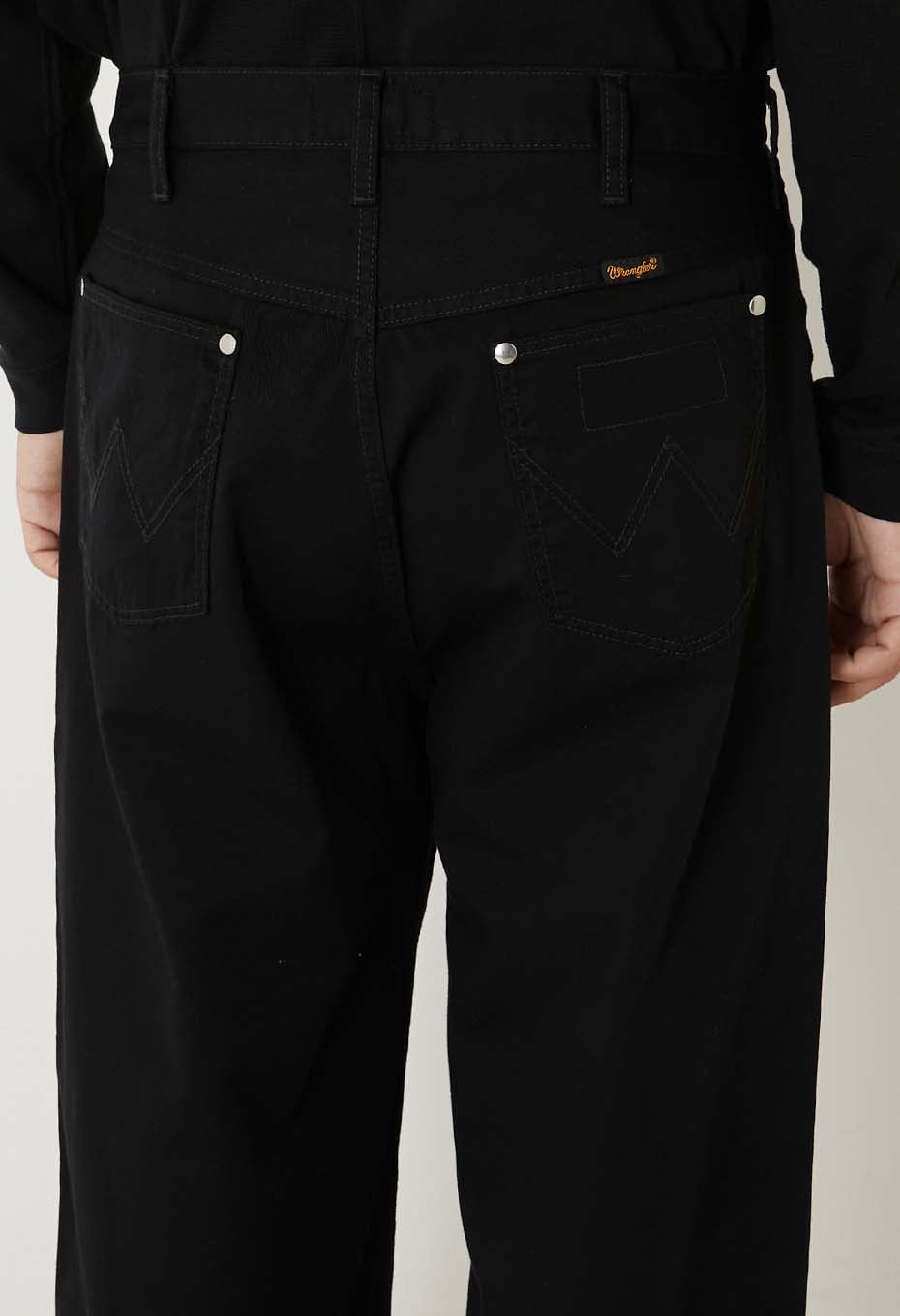 WILDSIDE × Wrangler × HOLLYWOOD RANCH MARKET /11MWZ ジーンズ - BLACK