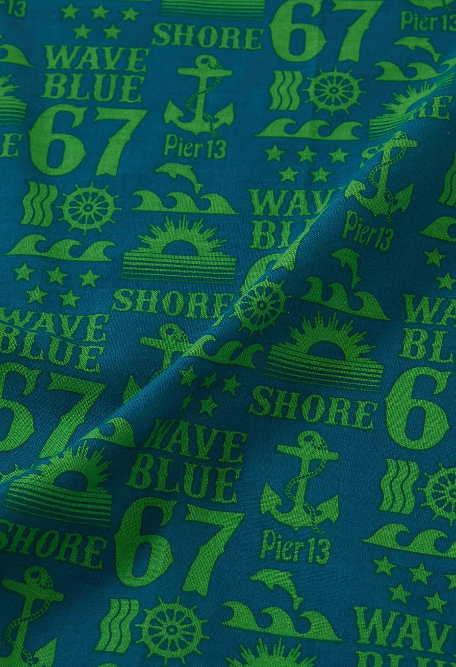 BLUE SHOREバンダナ - LT GREEN