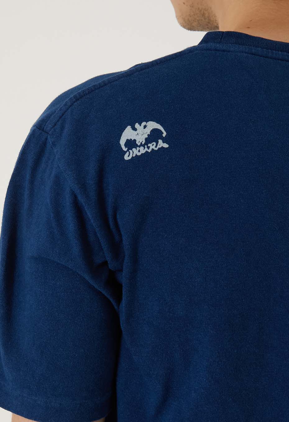 Nipponbare Bassen Indigo T-shirt - INDIGO