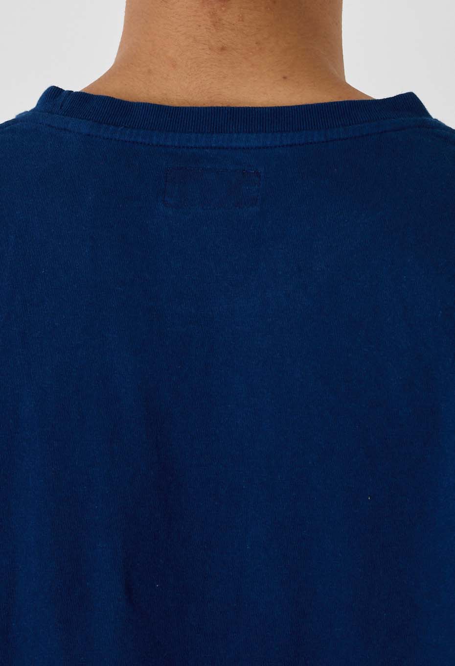 Fukuokura Indigo Bassen T-shirt - INDIGO
