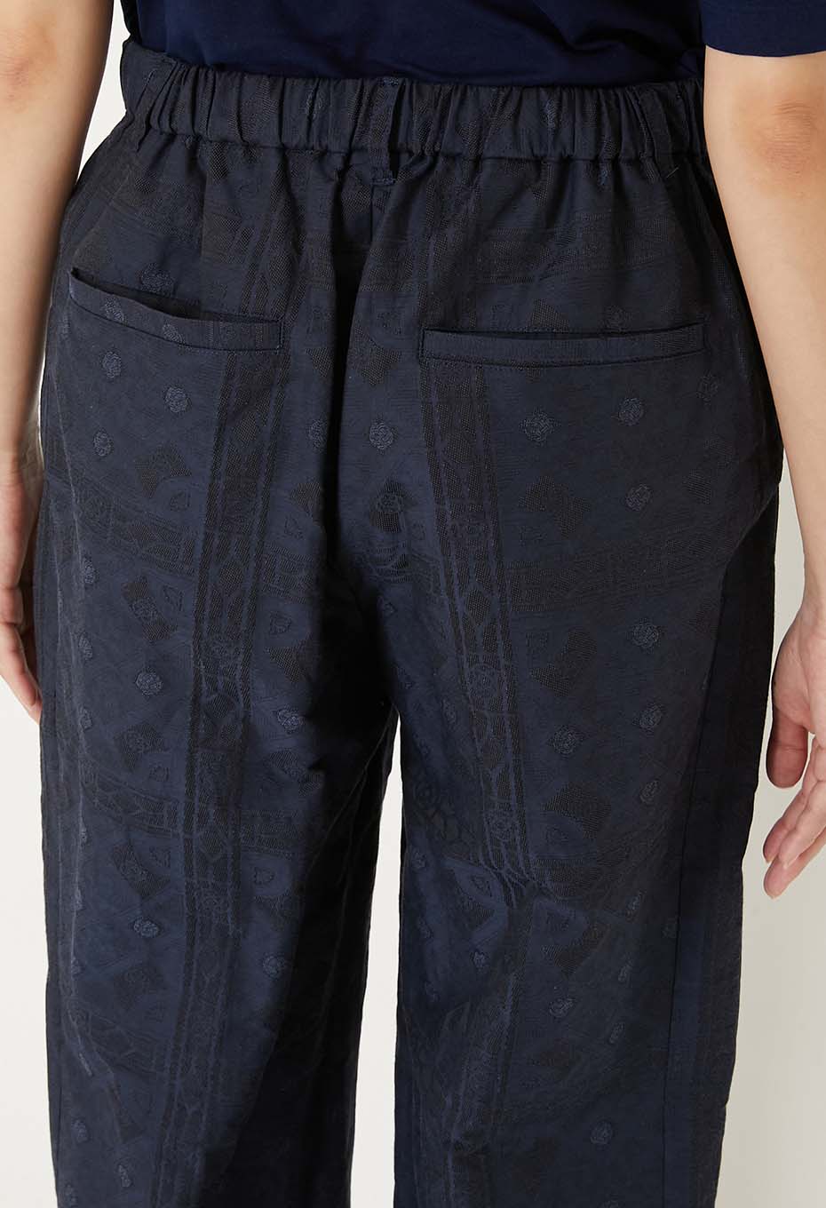 ミズヒキジャカード ドローパンツ ウィメンズ - DARK NAVY