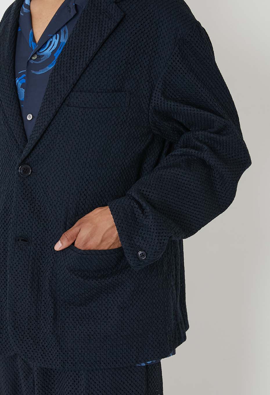 マイヤーレース テーラージャケット - DARK NAVY