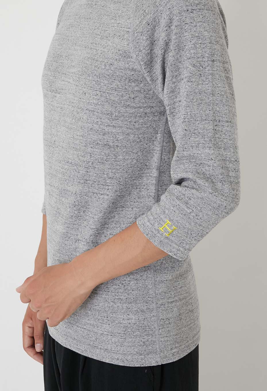 ストレッチフライス ハーフスリーブ Tシャツ - GREY