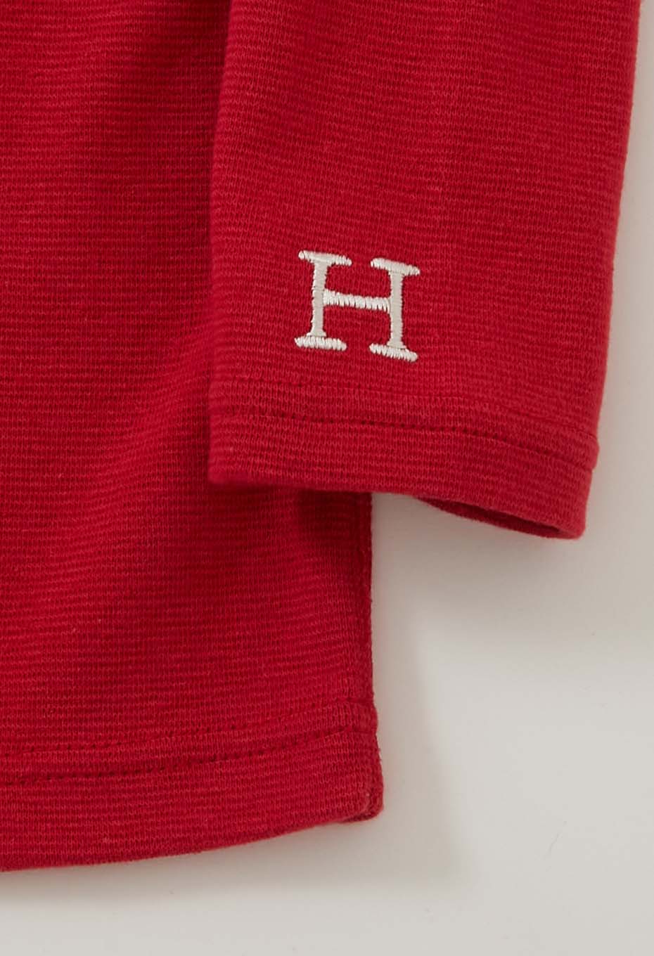 キッズ ストレッチフライス ロングスリーブ Tシャツ - RUBY