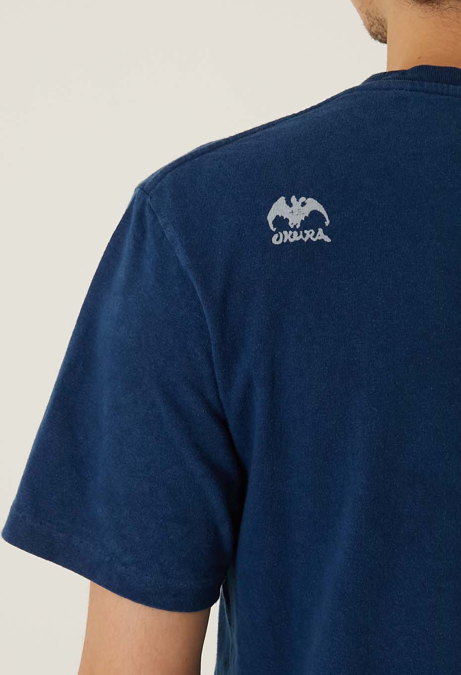 元気 バッセン インディゴ  Tシャツ - INDIGO