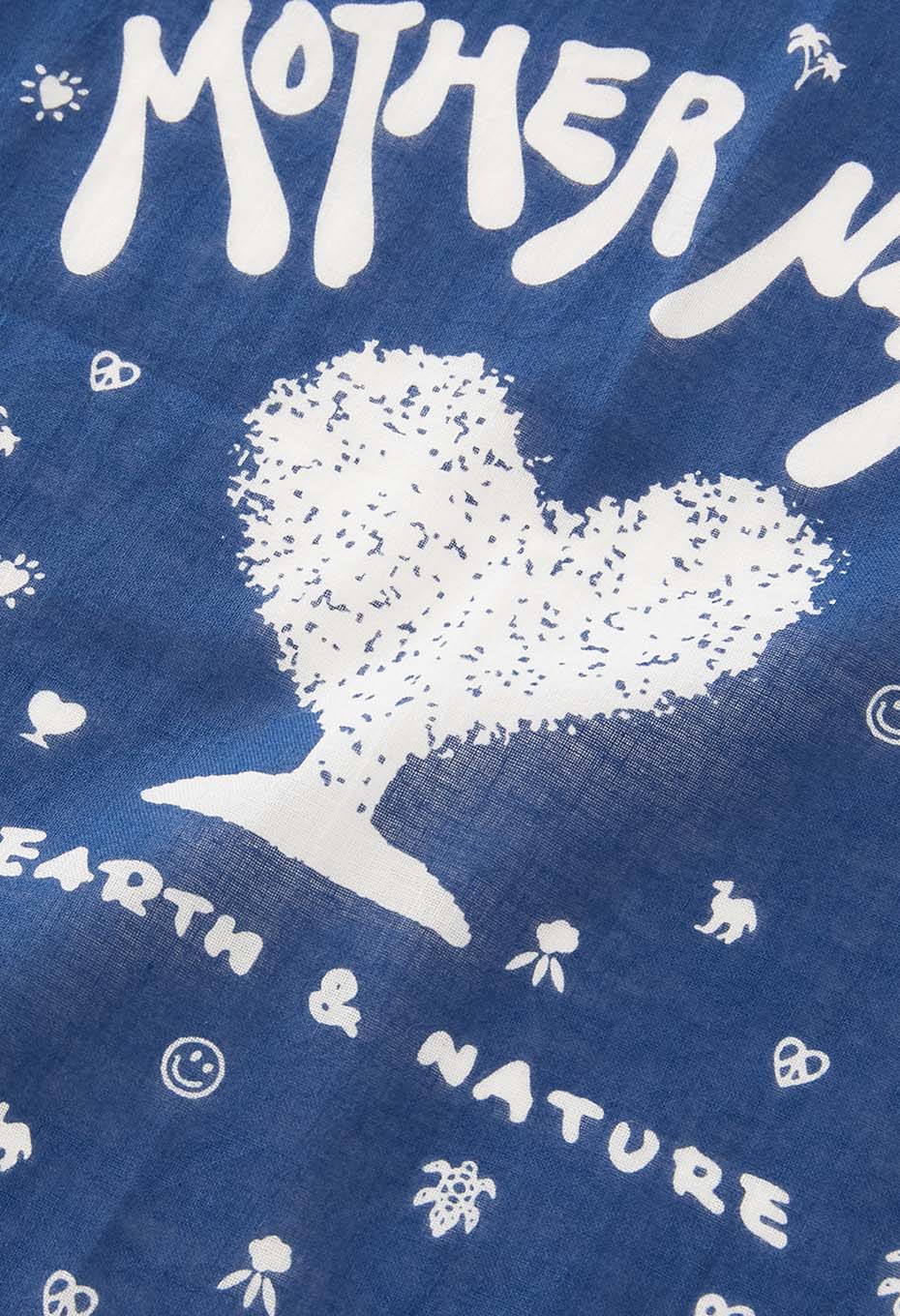 JAPAN DORAKU MOTHER NATUREバンダナ - NAVY