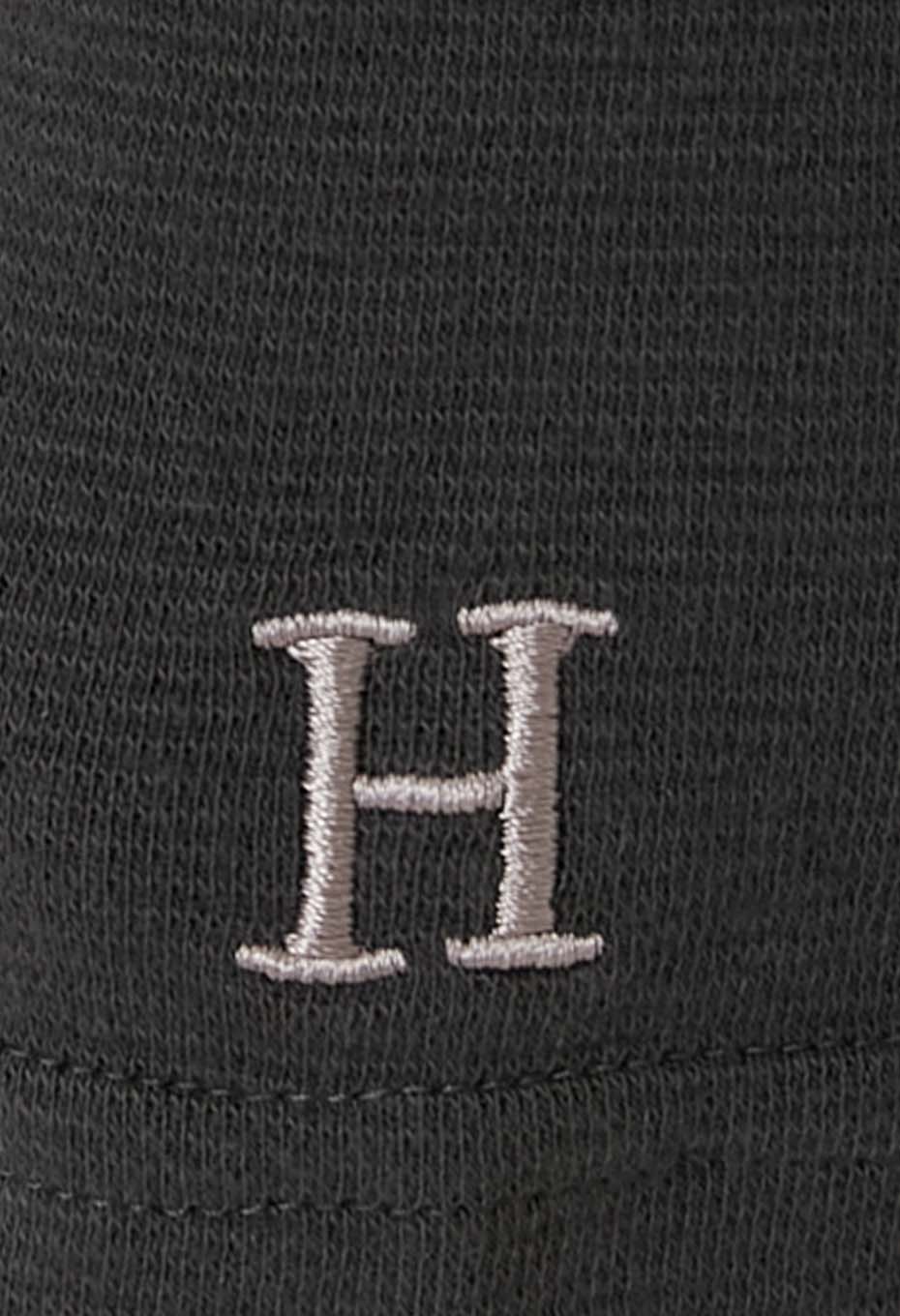 ストレッチフライス コンフォータブル ロングスリーブ Tシャツ - CHARCOAL