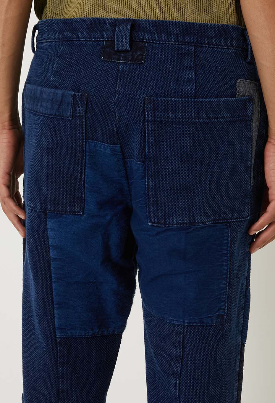 Nenrin Sashiko Matsuri Pants - INDIGO