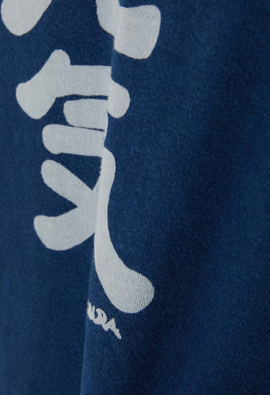 元気 バッセン インディゴ  Tシャツ - INDIGO