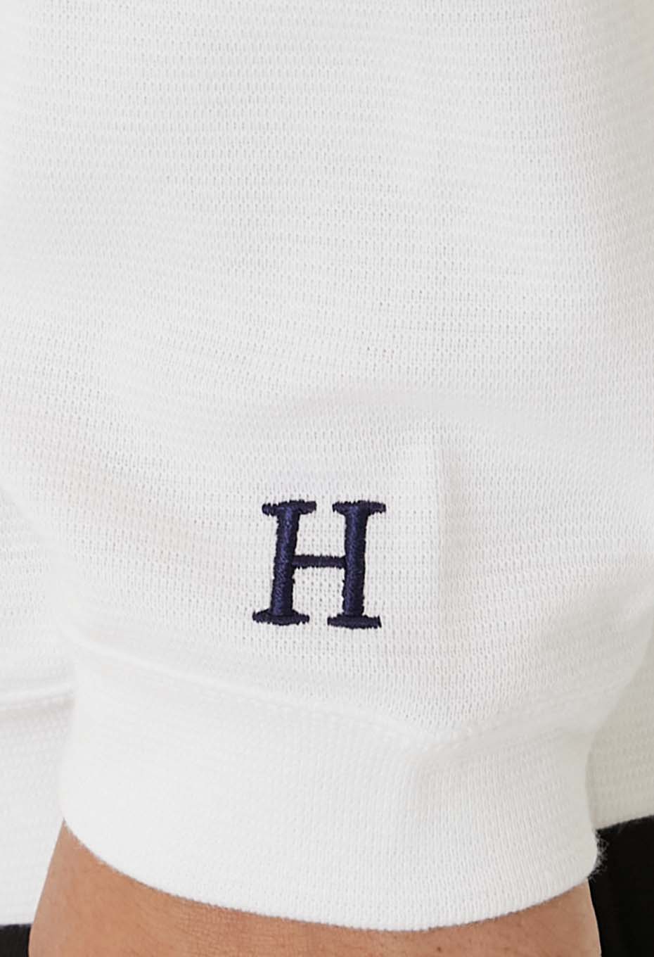 ストレッチフライス 9.5oz ヘムリブ ロングスリーブTシャツ - WHITE
