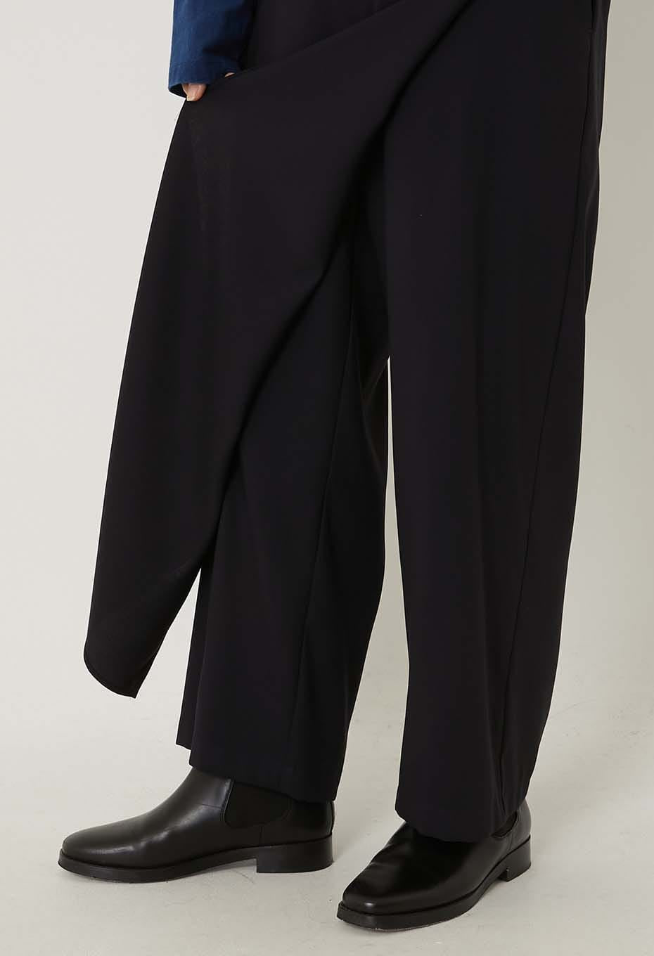 ストレッチドライツイル ワイドラップパンツ ウィメンズ - DARK NAVY