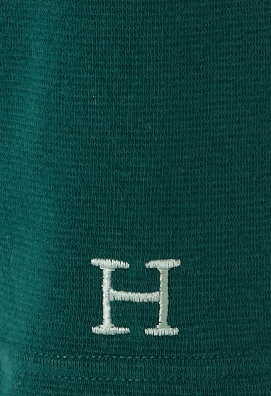 ストレッチフライス ロングスリーブ Tシャツ - DARK GREEN