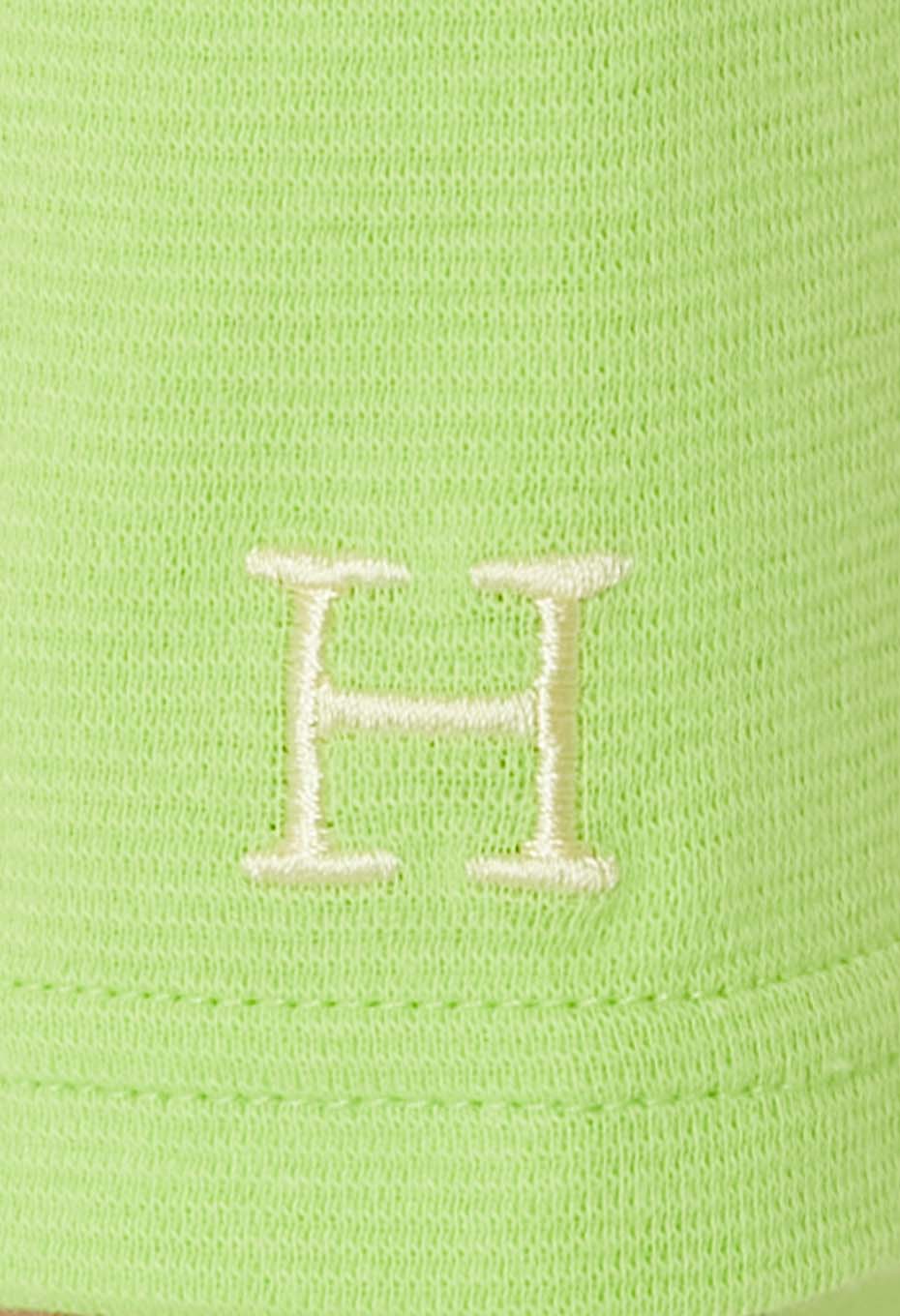 ストレッチフライス ハーフスリーブ Tシャツ - YEL GREEN