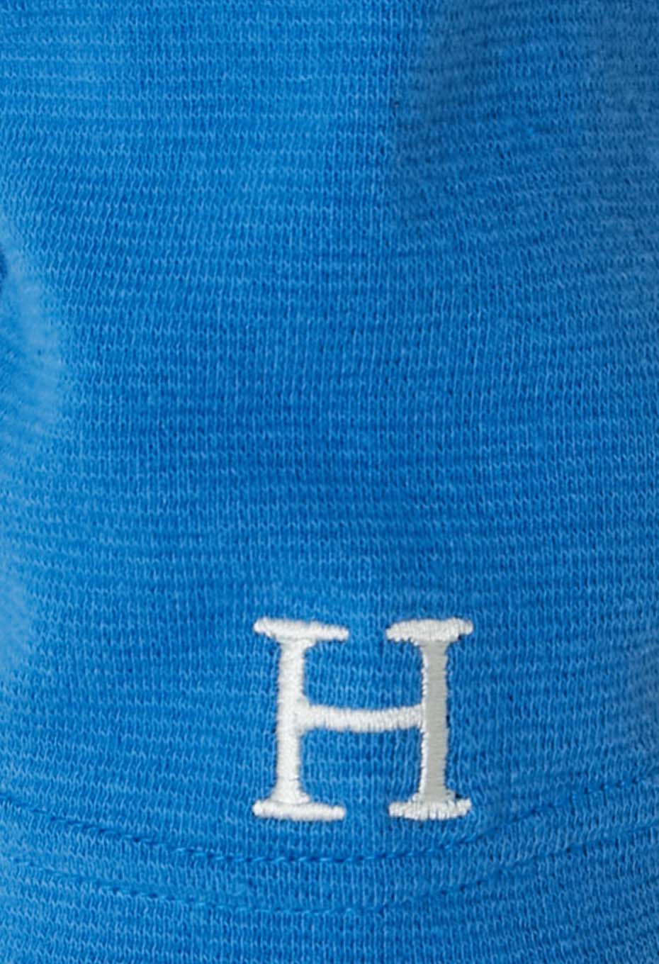 ストレッチフライス Vネックロングスリーブ Tシャツ - ROYAL BLUE