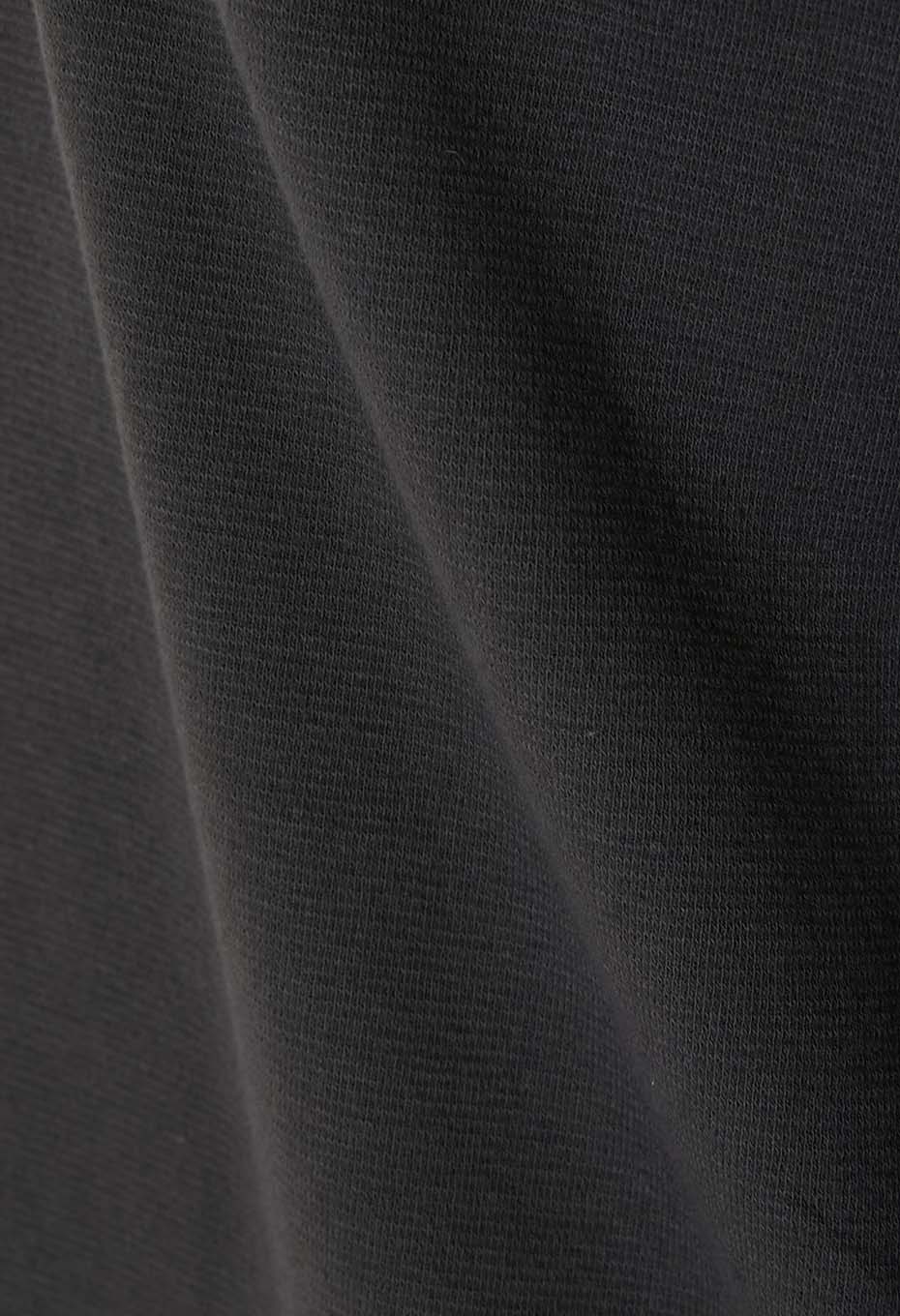 ストレッチフライス コンフォータブル ロングスリーブ Tシャツ - CHARCOAL