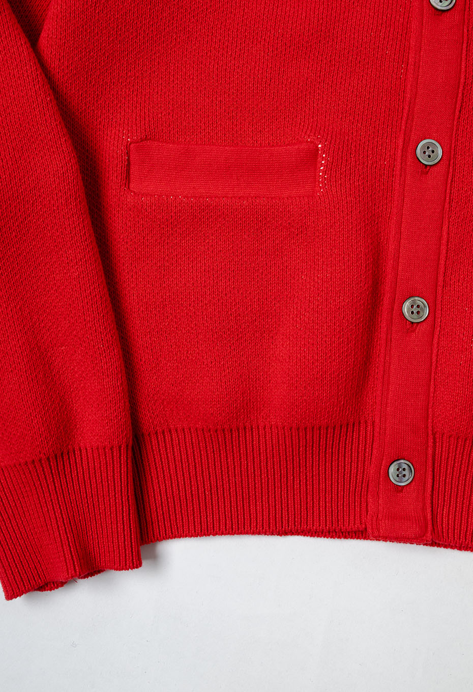Sweet 60 /コットンニットカーディガン - RED