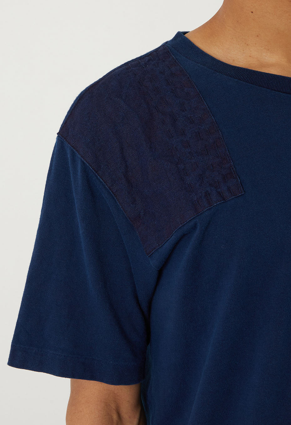 Indigo Tezomenenrin short sleeve T-shirt - INDIGO