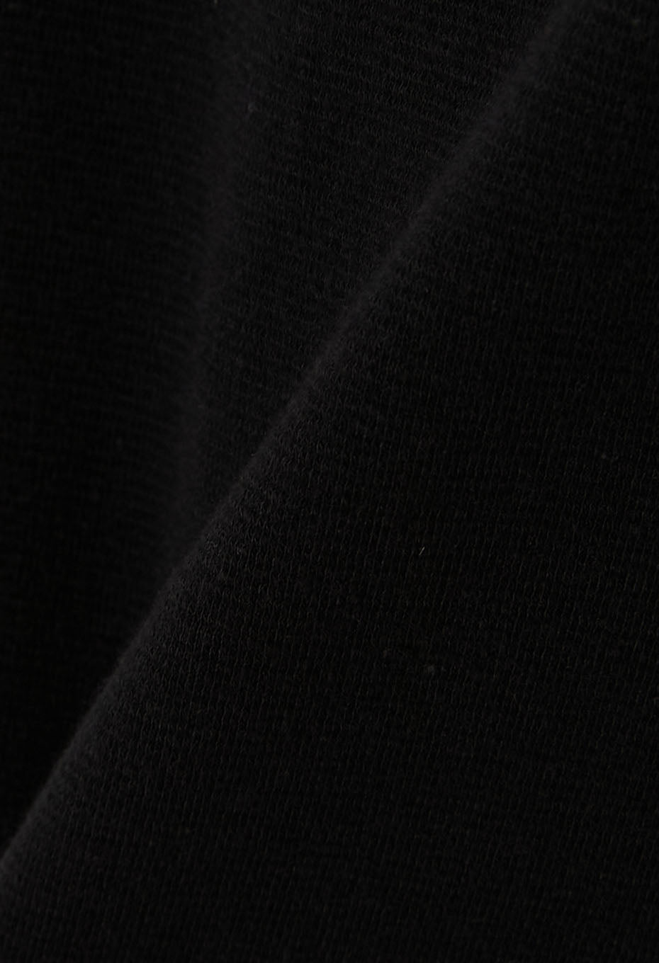ストレッチフライス ノースリーブ Tシャツ - BLACK