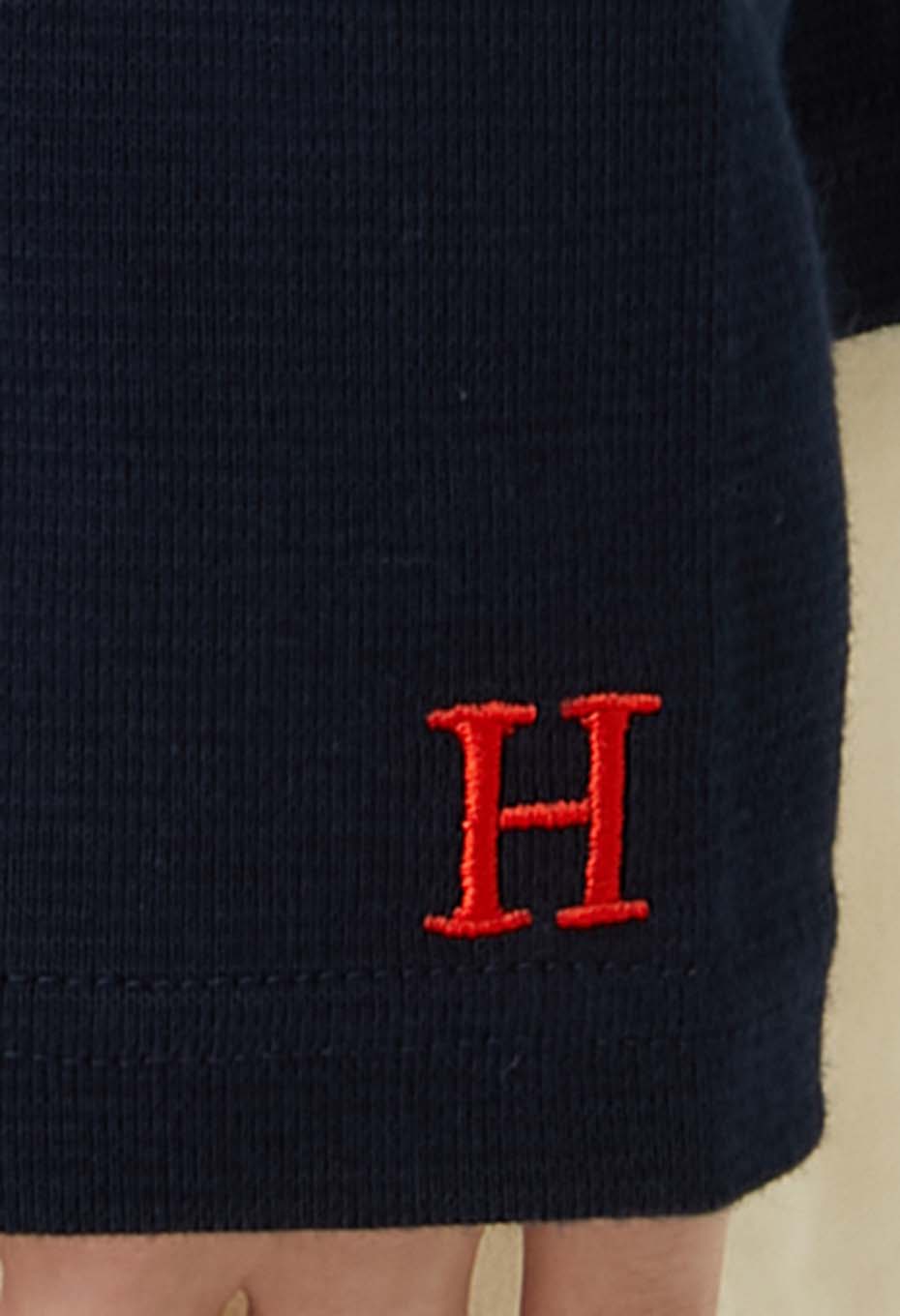 ストレッチフライス 9.5oz ZIPUP パーカー - DARK NAVY