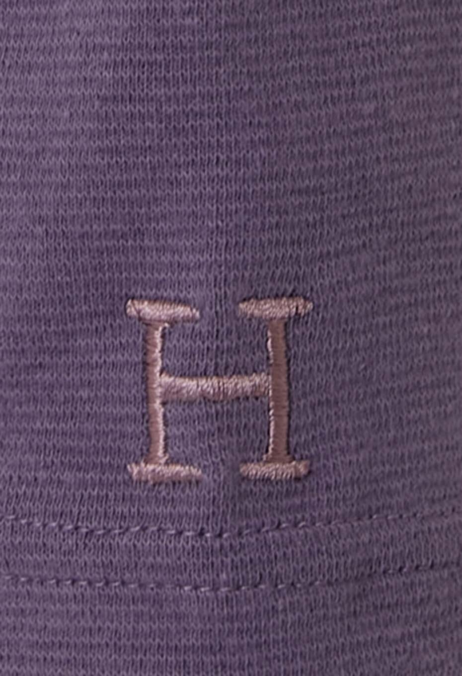 ストレッチフライス ロングスリーブ Tシャツ - DK PURPLE