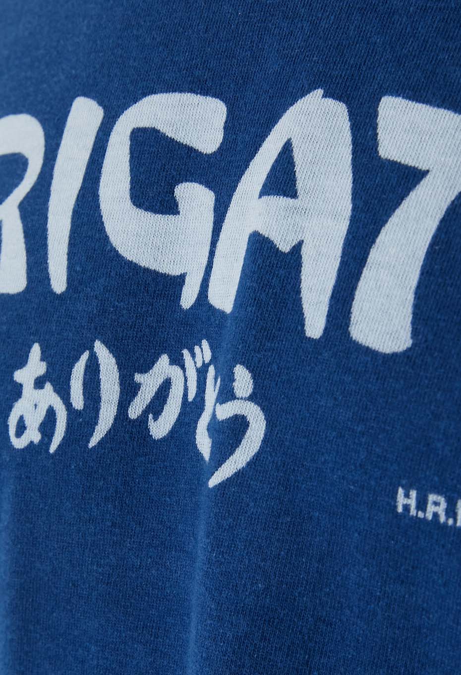 ARIGATO バッセン インディゴ Ｔシャツ - INDIGO