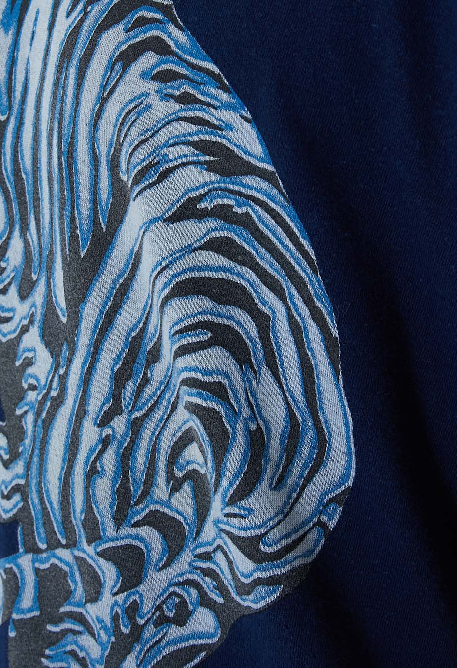ミカエリタイガー バッセンTシャツ - INDIGO