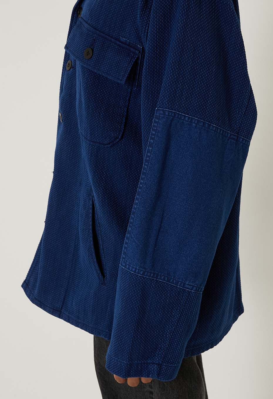 カセゾメサシコ ユーティリティシャツ - INDIGO