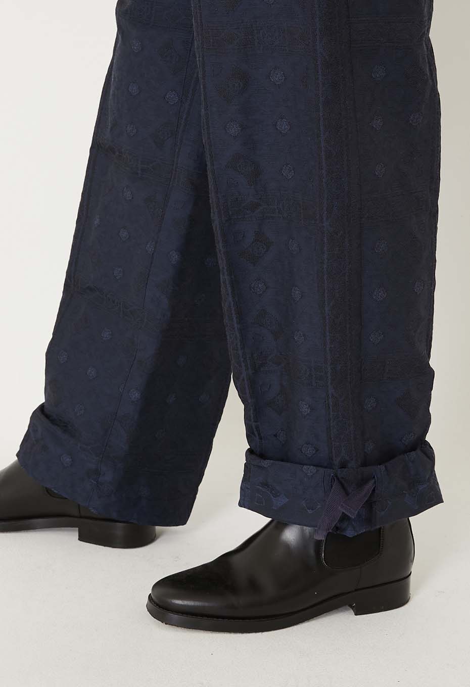 ミズヒキジャカード ドローパンツ ウィメンズ - DARK NAVY