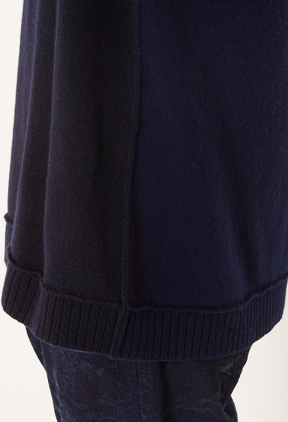ヤクカシミア ニットベスト - DARK NAVY
