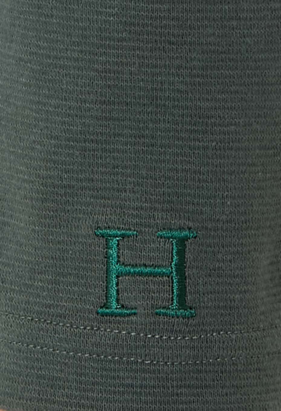 ストレッチフライス タートルネック ロングスリーブ Tシャツ - GREEN