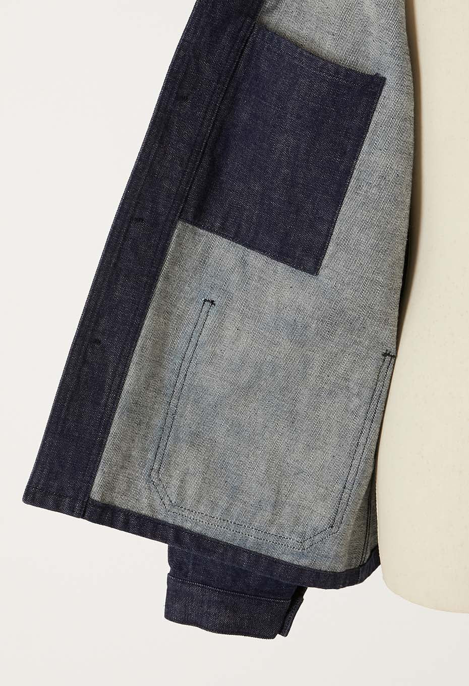 JAPAN DORAKU テンネンホンアイ セルビッチデニムワークジャケット - INDIGO