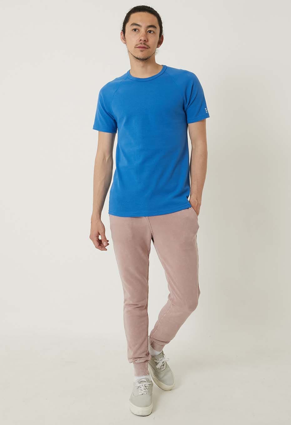 ストレッチフライス ショートスリーブ Tシャツ - ROYAL BLUE