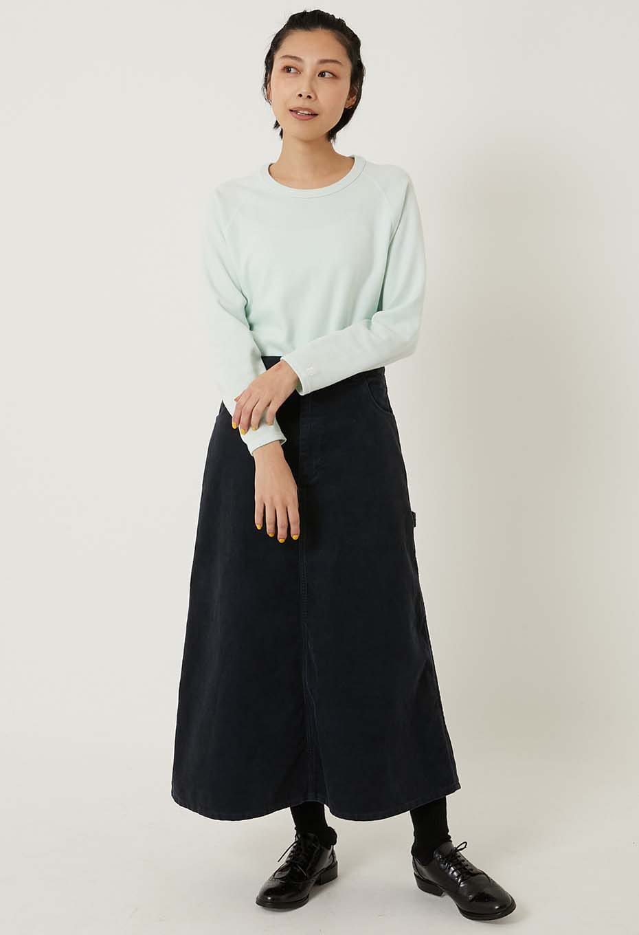 ストレッチフライス リラックスフィット LS Tシャツ ウィメンズ - ICE MINT