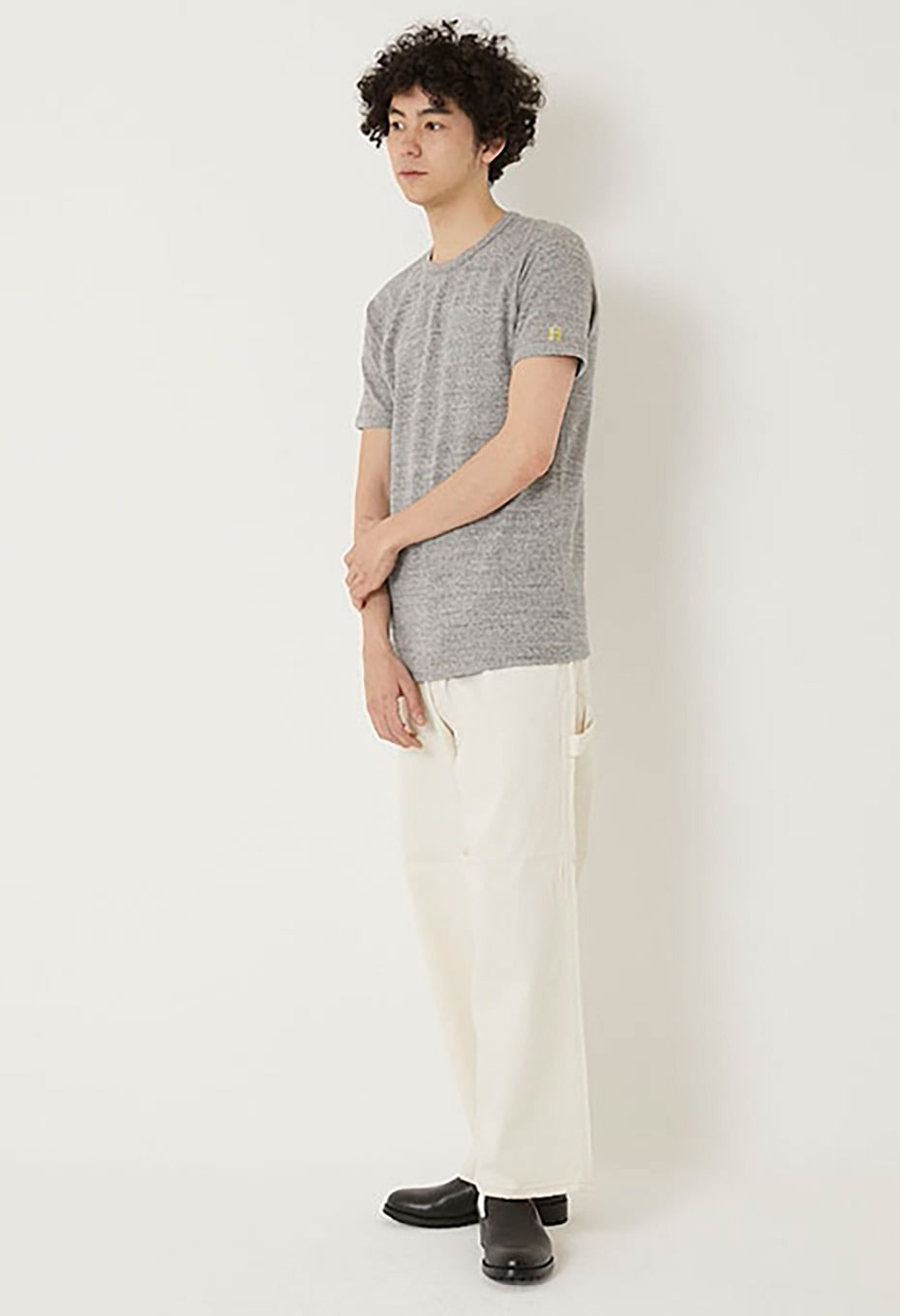 ストレッチフライス ショートスリーブ Tシャツ - GREY