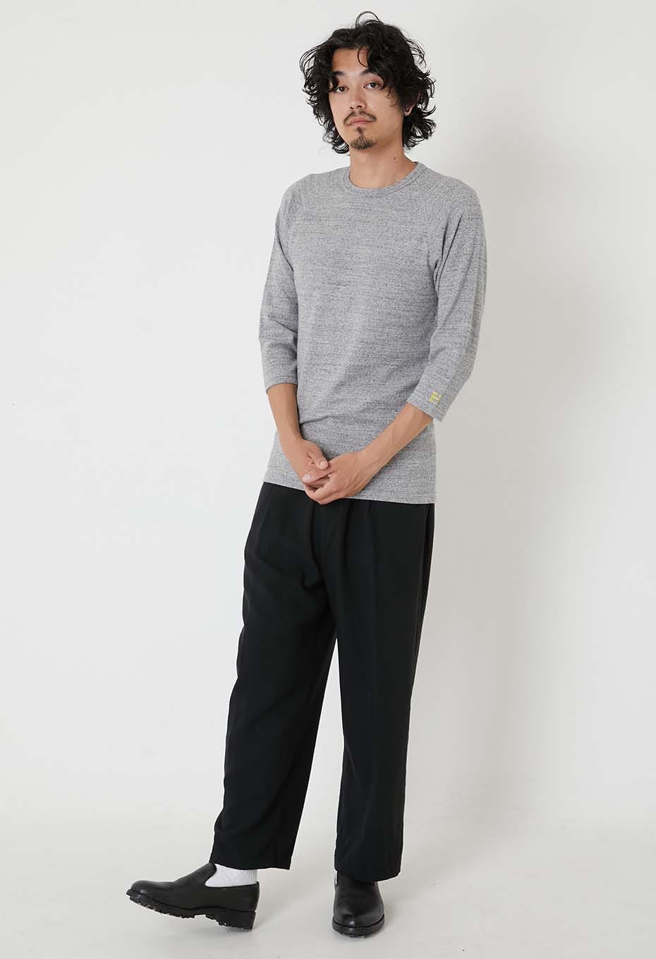 ストレッチフライス ハーフスリーブ Tシャツ - GREY