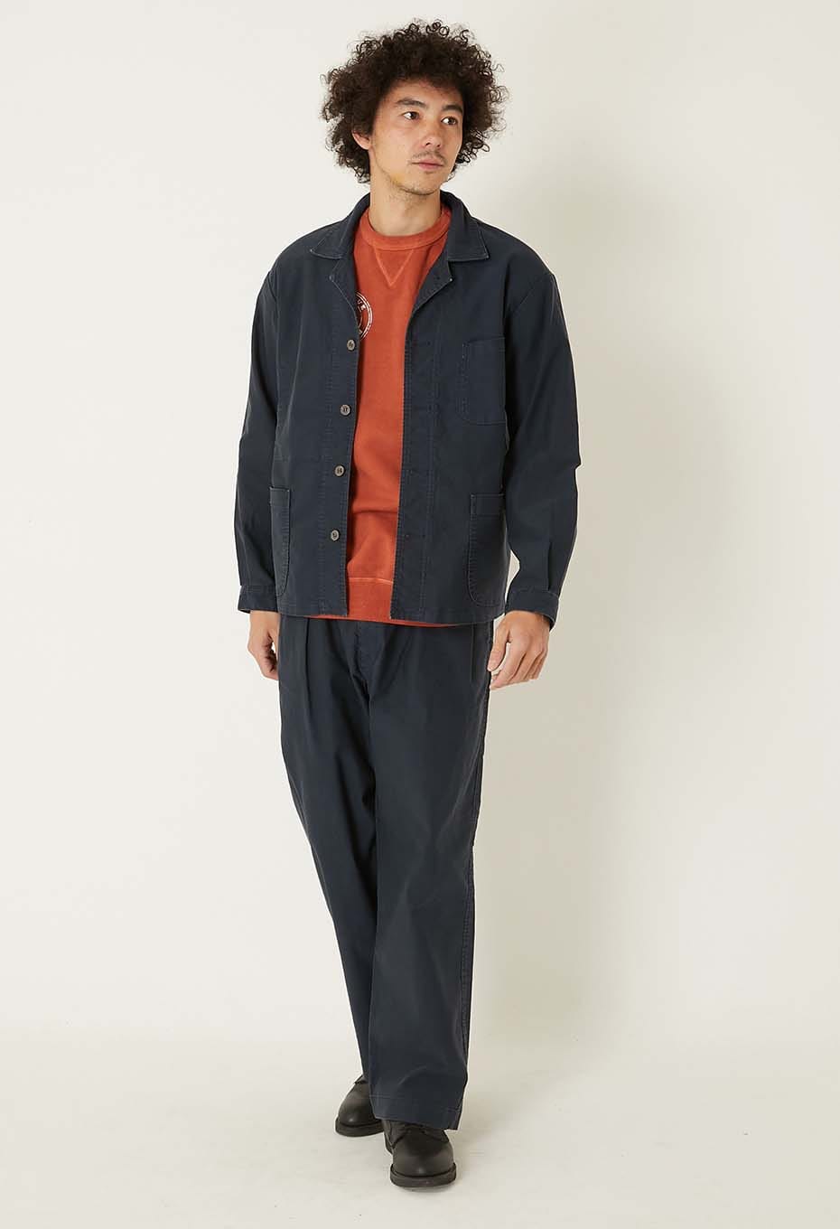 ライトジャーマンクロス ワークブレザー - NAVY
