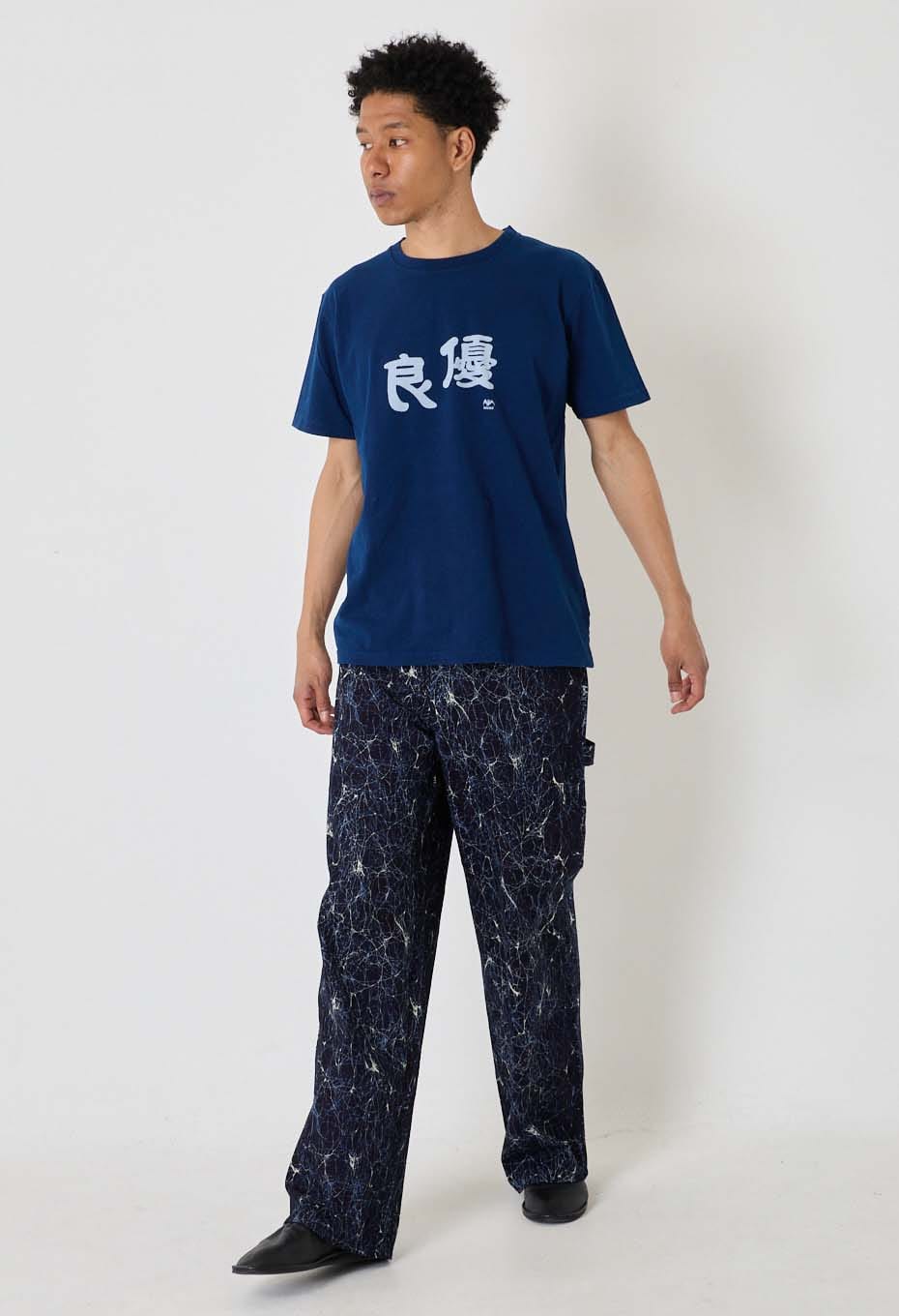 Yuryo Indigo Bassen T-shirt - INDIGO