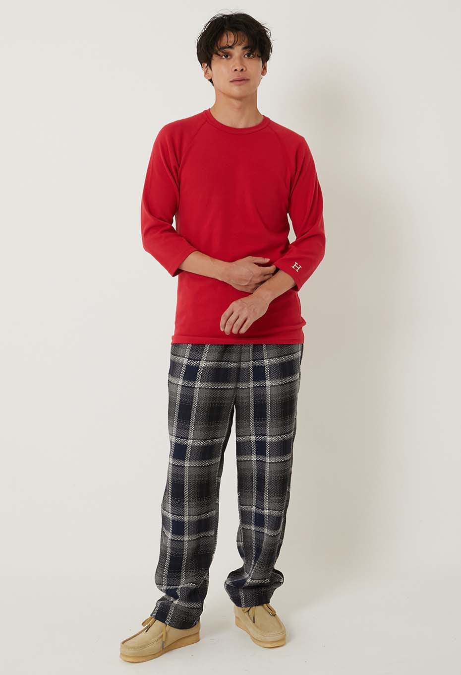 ストレッチフライス ハーフスリーブ Tシャツ - RUBY