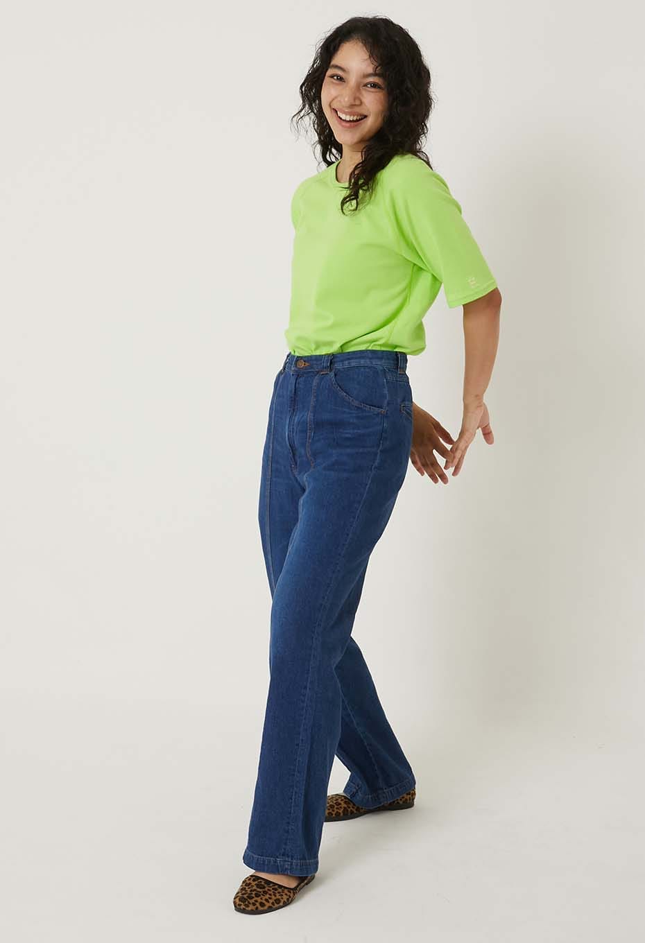 ストレッチフライス リラックスフィット SS Tシャツ ウィメンズ - YEL GREEN