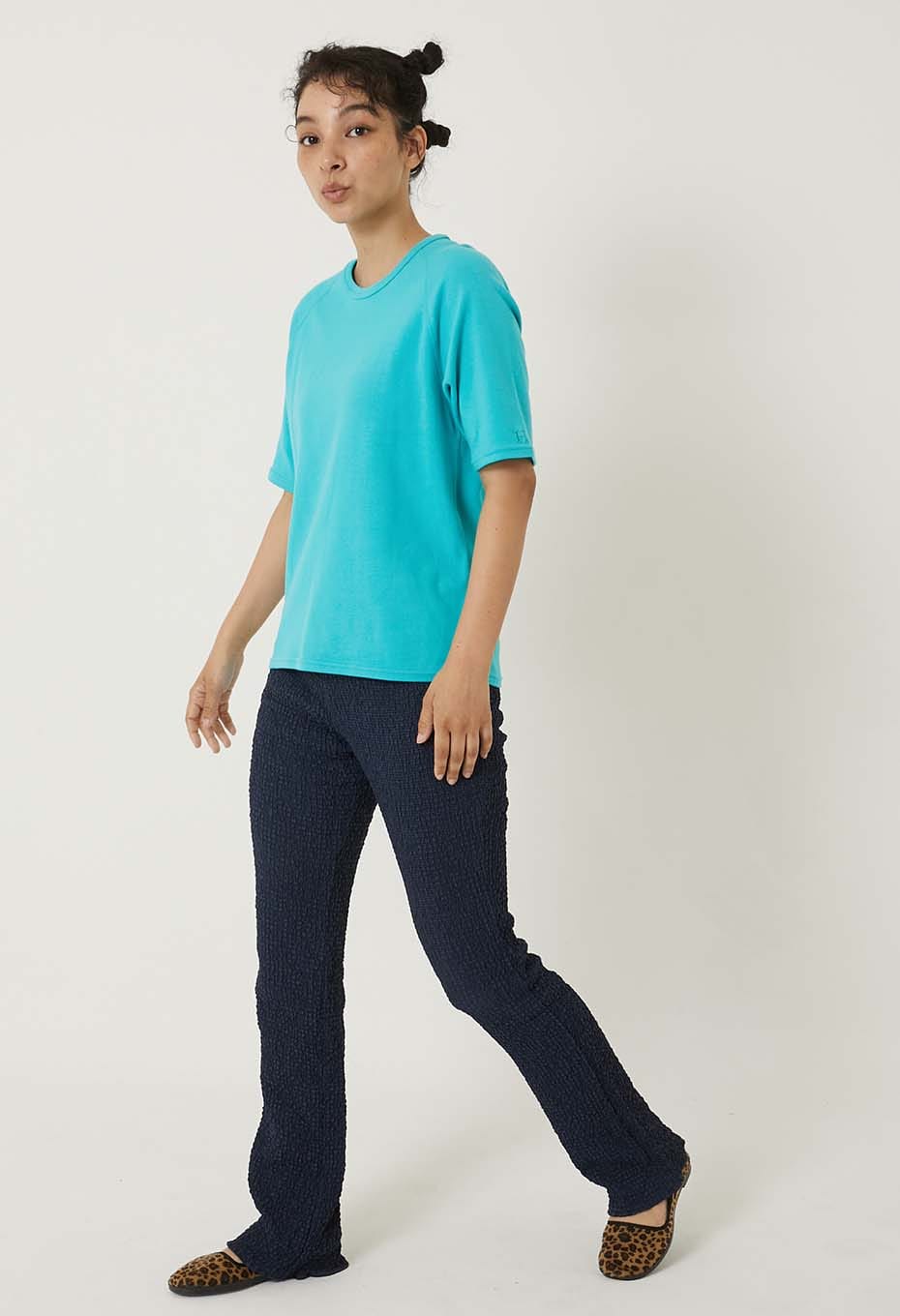 ストレッチフライス リラックスフィット SS Tシャツ ウィメンズ - TRQ BLUE