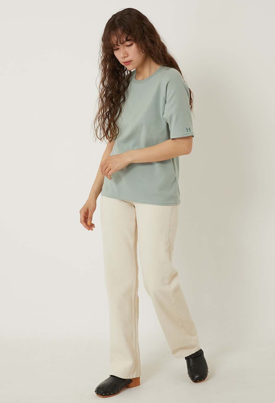 ストレッチフライス リラックスフィット SS Tシャツ ウィメンズ - SAGE GREEN