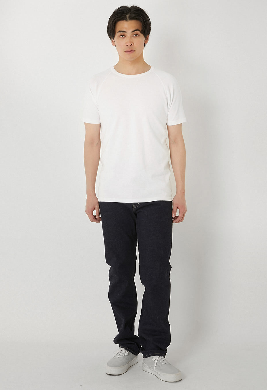 ストレッチフライス ショートスリーブ Tシャツ - WHITE