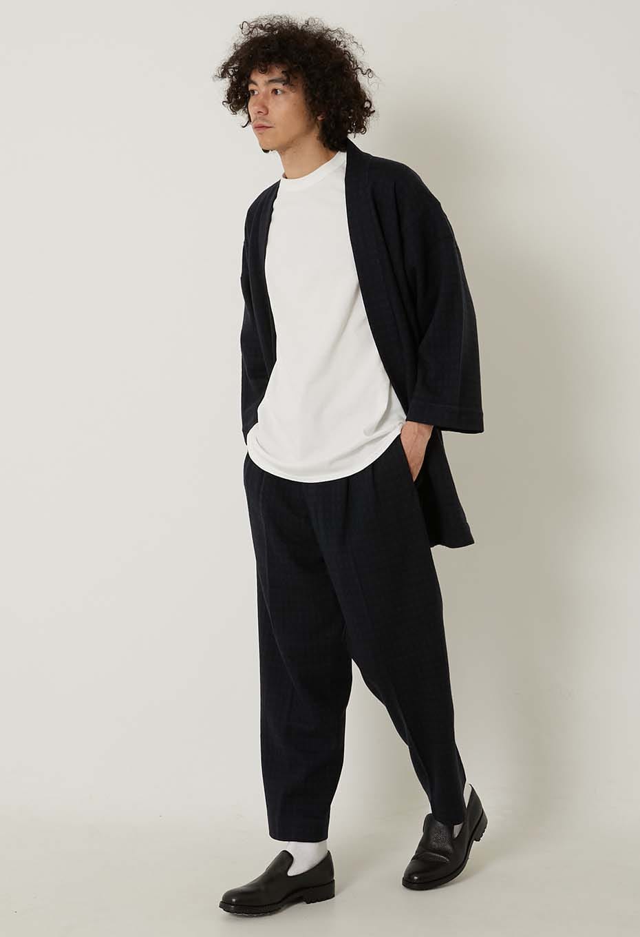 REWORK Compressed Wool Koushigara Two Tuck 8L Pants - ONE