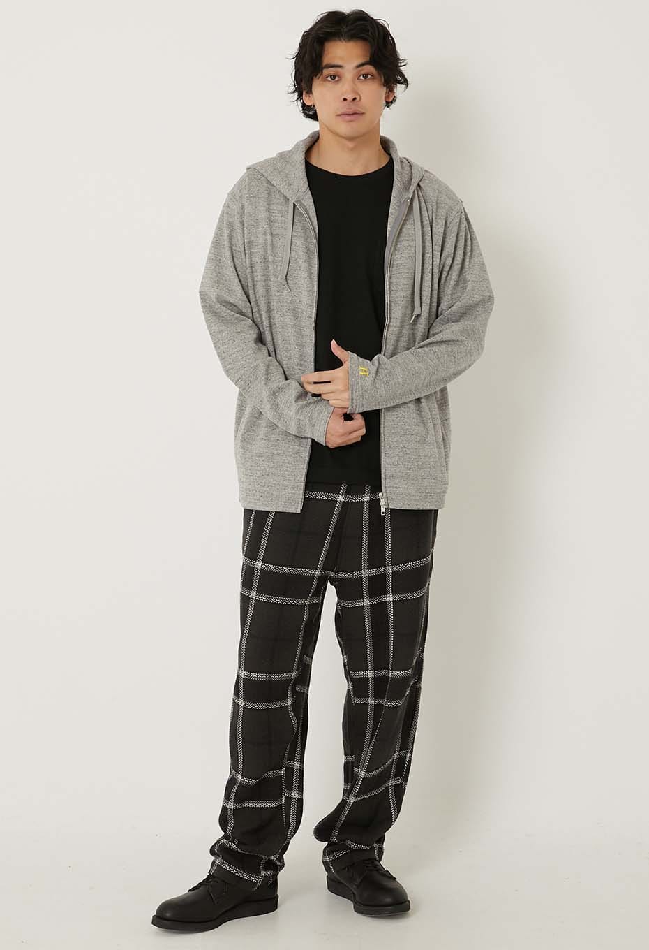 Stretch Fraise 9.5oz ZIPUP Parka - GRAY