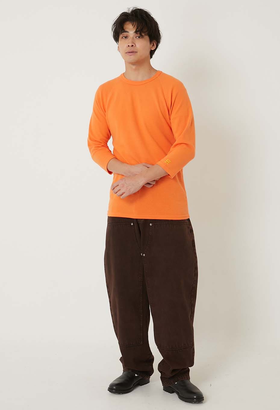 ストレッチフライス ハーフスリーブ Tシャツ - LT ORANGE