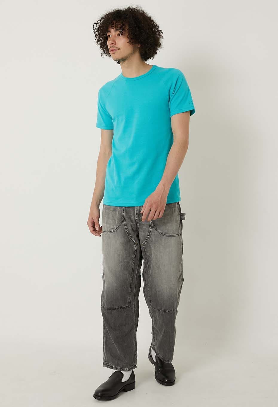 ストレッチフライス ショートスリーブ Tシャツ - TRQ BLUE