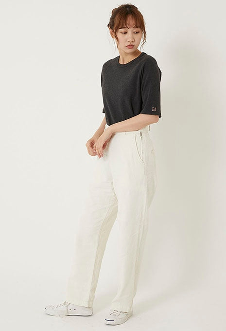 ストレッチフライス リラックスフィット SS Tシャツ ウィメンズ - DARK GREY