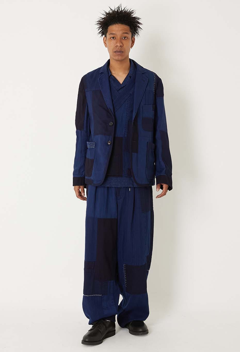カセゾメサシコ ネンリンワイドパンツ - INDIGO